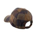 Бейсболка STETSON арт. 7720310 BASEBALL CAP CHECK WOOL (коричневый)