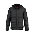 TEAM QUILTED WINTER JACKET AD BK