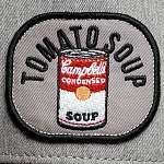 Бейсболка DJINNS арт. HFT Cap Food Tomato Soup (серый)