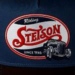 Бейсболка STETSON арт. 7761120 TRUCKER CAP RIDING HOT ROD (синий / коричневый)