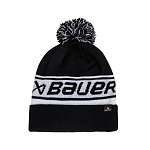 Шапка S24 BAUER TEAM RIBBED POM-SR-BLK