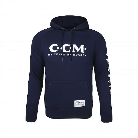 125 ANNIVERSARY HOODIE AD NAVY