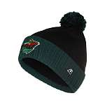 Шапка Minnesota Wild, черн.-зелен.