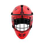 Шлем вратаря Unihoc Shield neon red/black