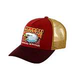 Бейсболка STETSON арт. 7761128 TRUCKER CAP EAGLE HEAD (бордовый / красный)