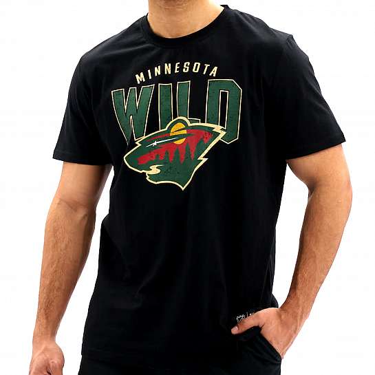 Футболка Minnesota Wild №97, черн.