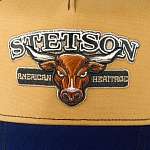 Бейсболка STETSON арт. 7761160 TRUCKER CAP BULL (синий / бежевый)