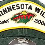 Бейсболка Minnesota Wild, зелен.-черн.