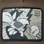 Бейсболка CAPSLAB арт. CL/LOO2/1/TVG2 Looney Tunes Tweety Pie vs Sylvester (коричневый)