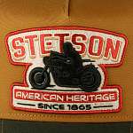 Бейсболка STETSON арт. 7761173 TRUCKER CAP MOTORCYCLE (оливковый / коричневый)