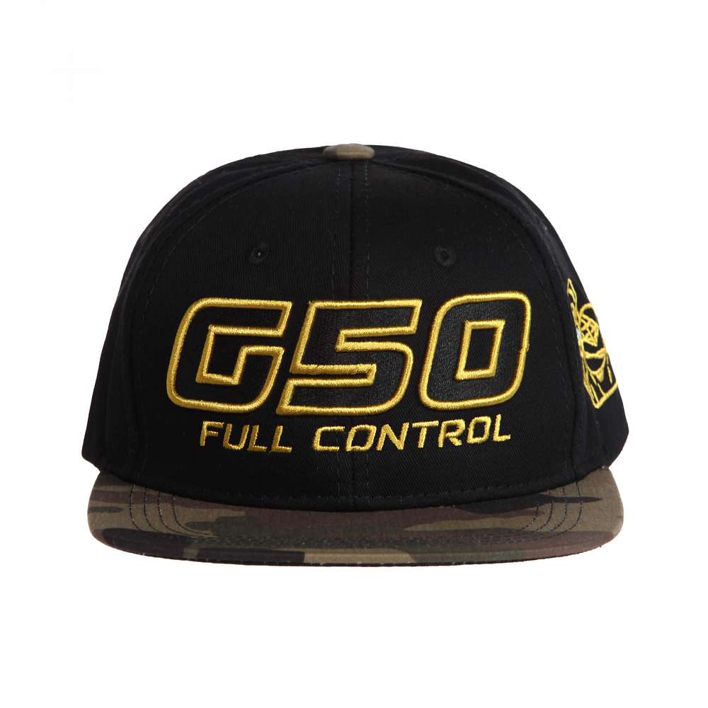 Снэпбэк детский "G50 FULL CONTROL", цвет черный, размер регулируемый