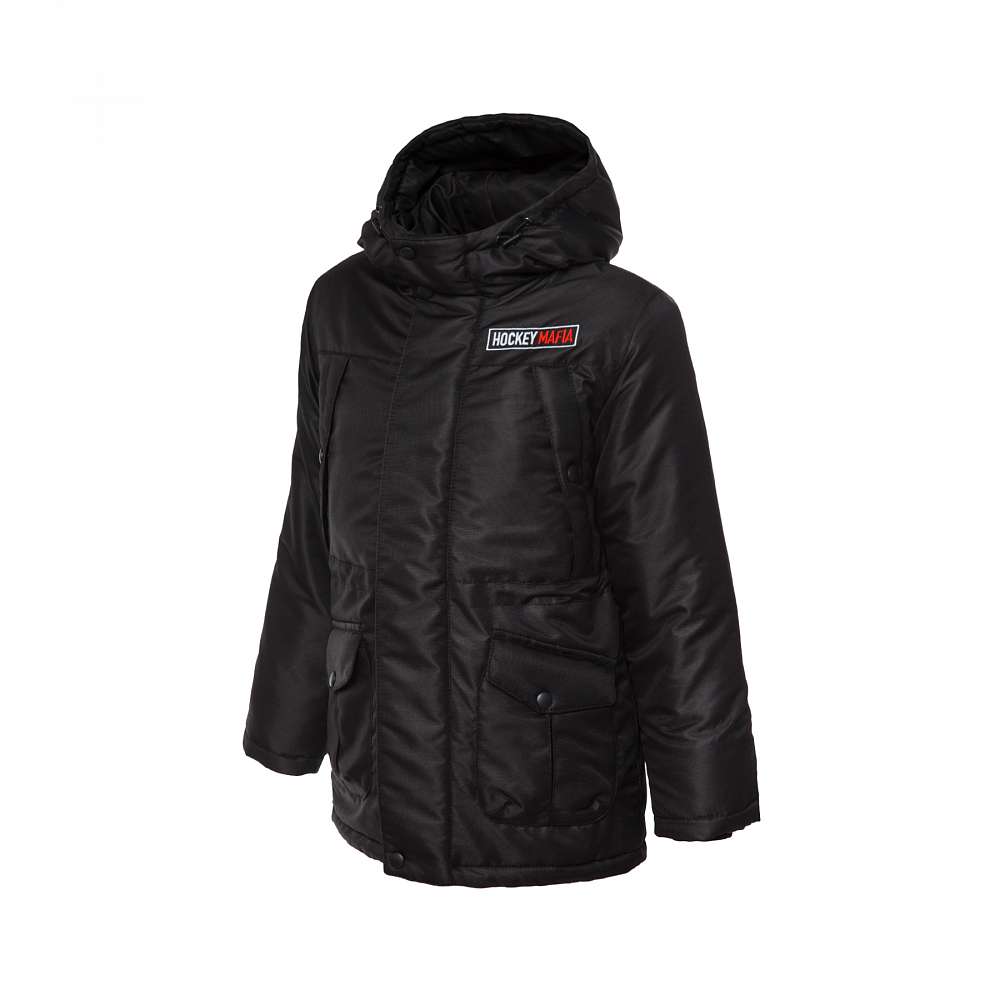 Куртка утеплённая детская "Hockey Mafia" черная арт. HMN20008