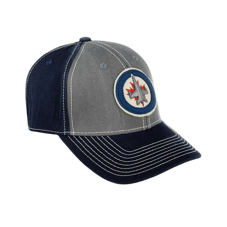 Бейсболка AMERICAN NEEDLE арт. 40102A-WPJ Winnipeg Jets Advantage NHL (синий)