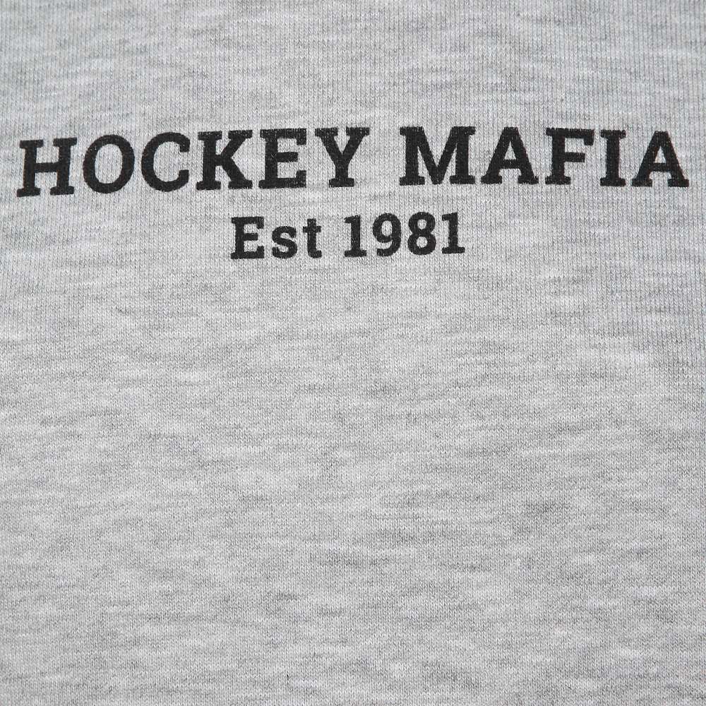 Худи детское с капюшоном "Hockey Mafia.Est 1981" серое