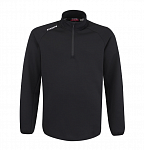 TEAM LOCKER ROOM 1/4 ZIP AD BK