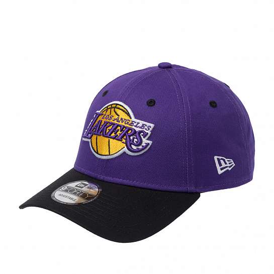 Бейсболка NEW ERA арт. 60565136 Los Angeles Lakers NBA (фиолетовый / черный)