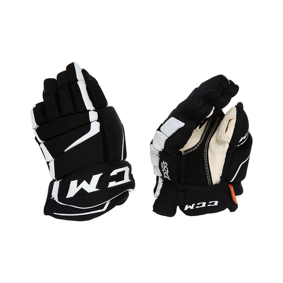 Перчатки игрока дет. HGAS1 YT CCM TACKS Prot Gloves Black/White
