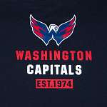 Футболка Washington Capitals, син.