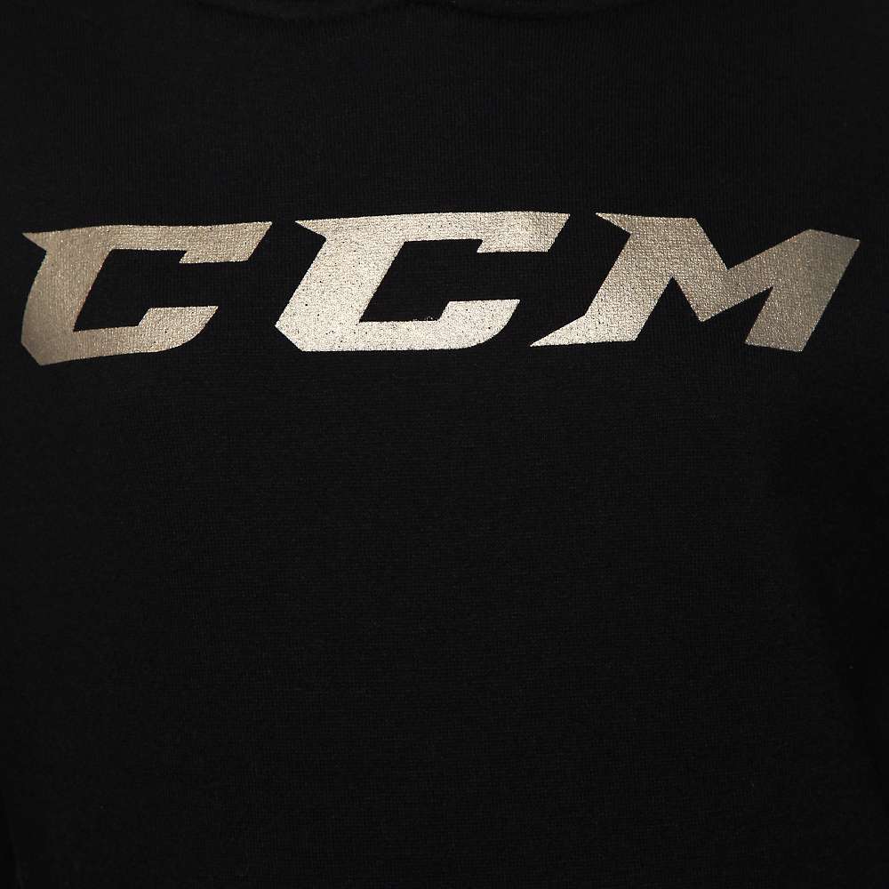Толстовка дет. CCM Logo Hoody Jr BK