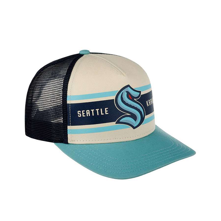 Бейсболка AMERICAN NEEDLE арт. 21001A-SEK Seattle Kraken Sinclair NHL (голубой)