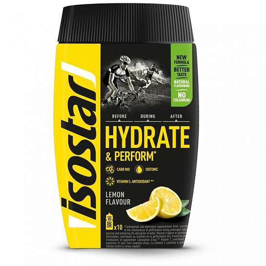 Изотонический напиток Isostar Hydrate & Perform Лимон 400 г