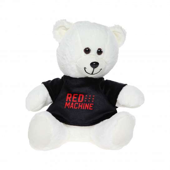 Softoy Мягкая игрушка Медведь в чёрной футболке 25см