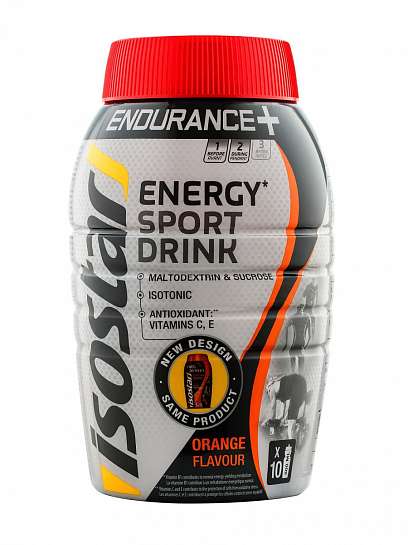 Изотонический высокоэнергетический напиток Isostar Endurance+ Апельсин 790 г