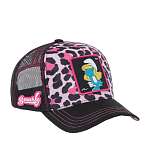 Бейсболка CAPSLAB арт. CL/SMU/2/CT/LEOP The Smurfs Smurfette (розовый / черный)