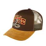 Бейсболка FWS арт. 7761171 TRUCKER CAP DONT WAKE THE SNAKE (коричневый / горчичный)