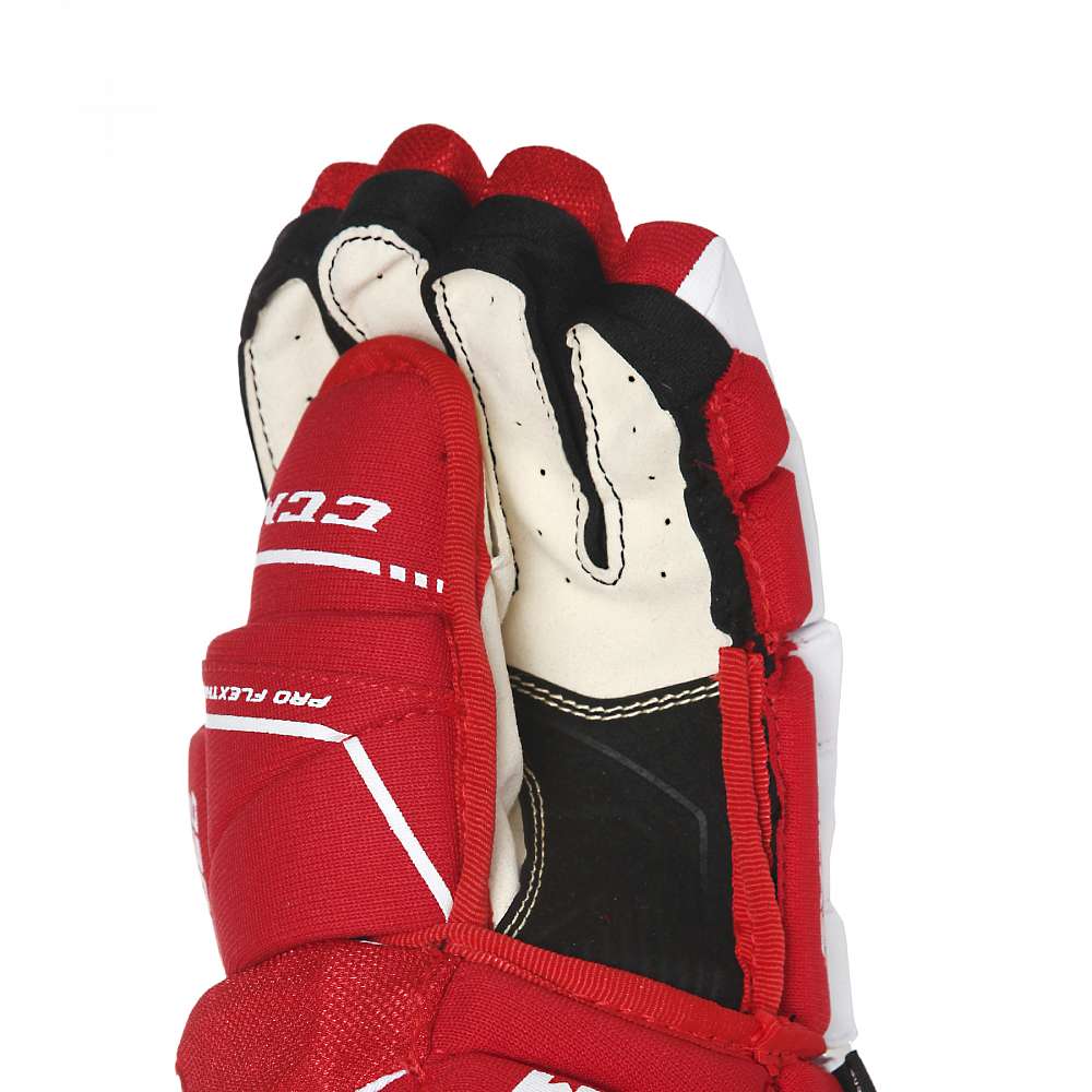 Перчатки игрока муж. HG9060 SR CCM TACKS Prot Gloves Red/White