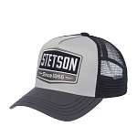 Бейсболка STETSON арт. 7751107 TRUCKER CAP GASOLINE (светло-серый / серый)