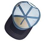 Бейсболка STETSON арт. 7741105 TRUCKER CAP HIGH SPEED (светло-желтый / темно-синий)