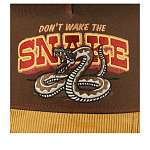 Бейсболка FWS арт. 7761171 TRUCKER CAP DONT WAKE THE SNAKE (коричневый / горчичный)