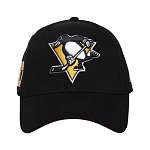 Бейсболка Pittsburgh Penguins №87, черн.-желт.