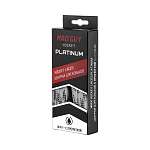 Шнурки для коньков с пропиткой PLATINUM MAD GUY (213 см, бел/черн)