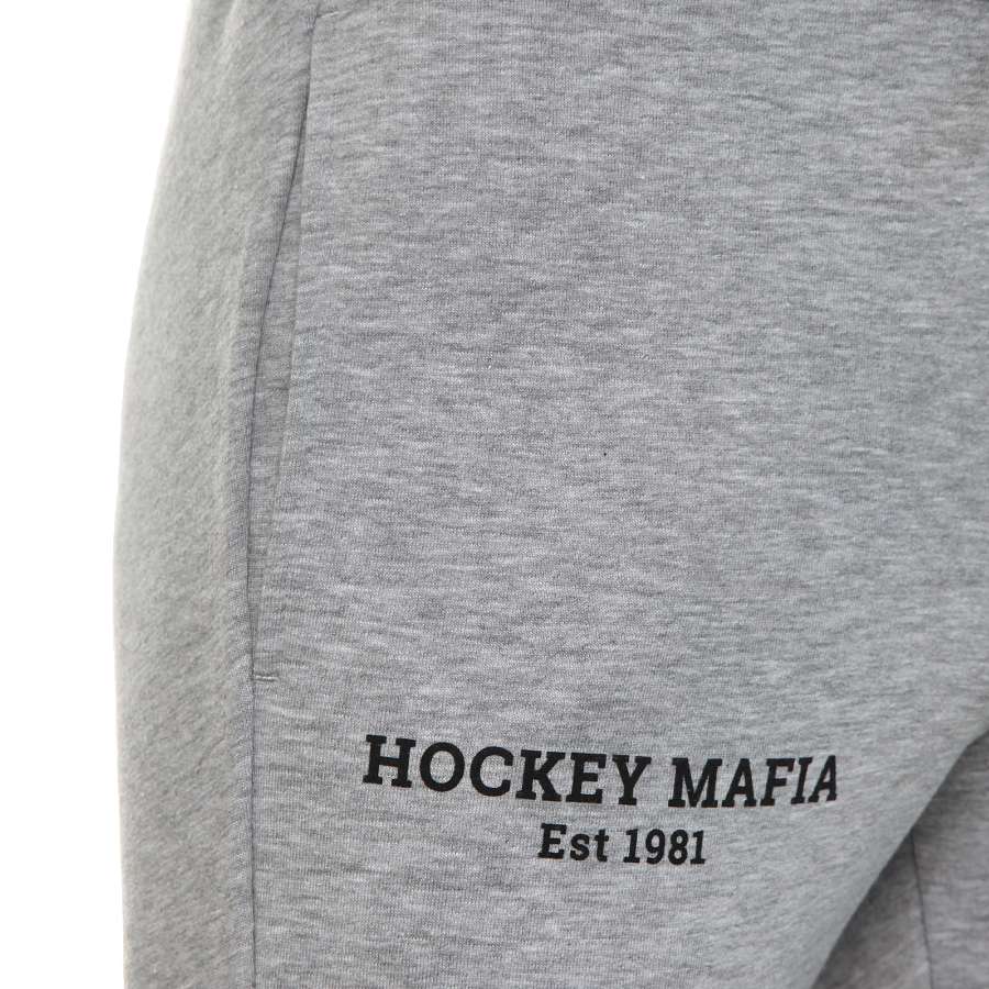 Брюки спортивные мужские "Hockey Mafia. Est 1981" серые