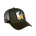 Бейсболка CAPSLAB арт. CL/LOO/1/DAF2 Looney Tunes Daffy Duck (оливковый)