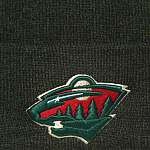 Шапка Minnesota Wild, зел.меланж, 55-58