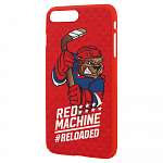 Чехол для Iphone 7+/8+, медведь, красный, арт.КМ00061