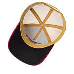 Бейсболка STETSON арт. 7741111 TRUCKER CAP FESTIVAL LIVE LOUD (оливковый / красный)