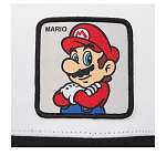 Бейсболка CAPSLAB арт. CL/SMB/1/MAR Super Mario Mario (белый / черный)