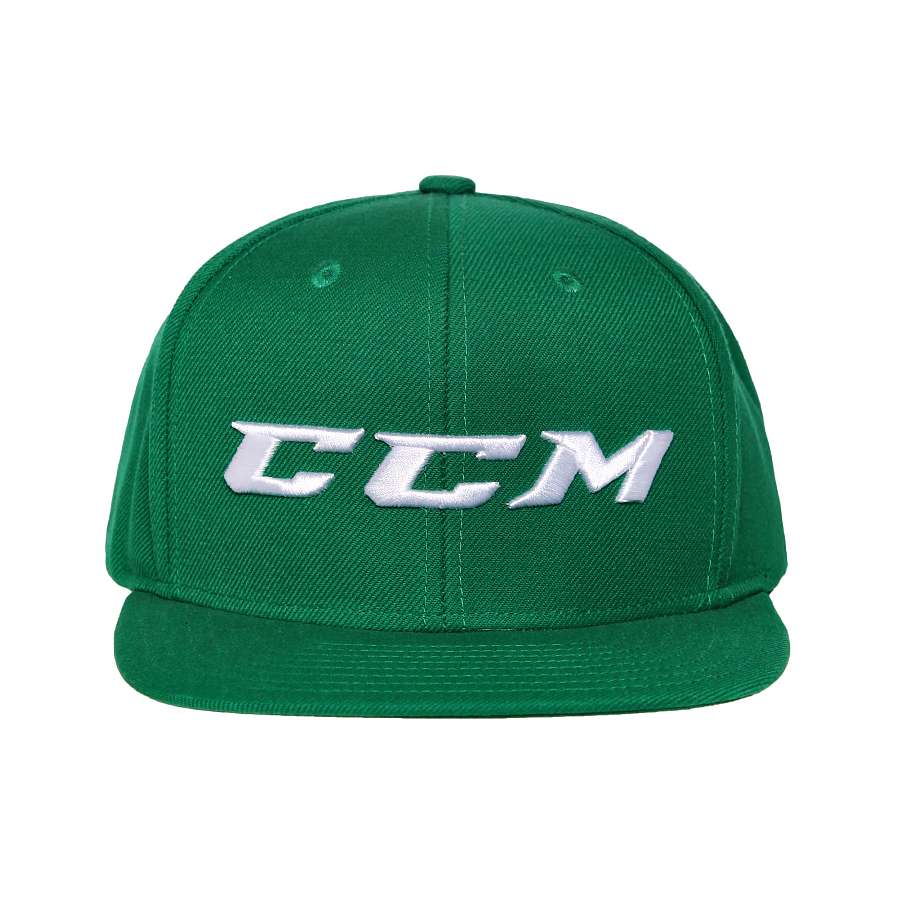 Кепка CCM Logo Snapback зелёный
