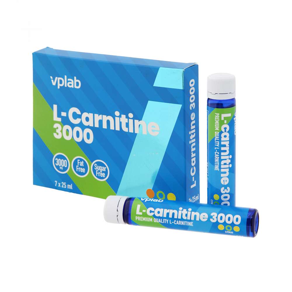 ВПЛаб / "ВПЛаб L-карнитин 3000" / 7x25 мл / цитрус