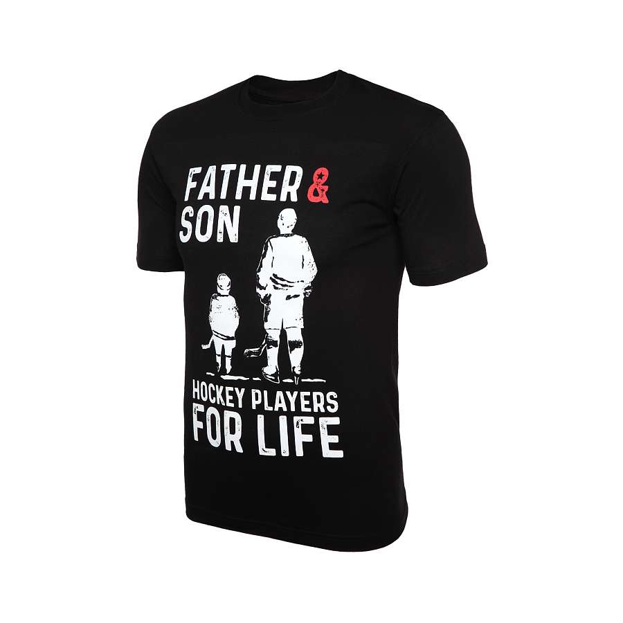 Футболка_Father&Son Hockey players for life, цвет купить за 1 690 ₽ руб. в  спортивном магазине Hockey Club