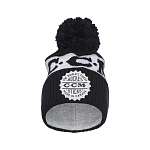 Шапка C4816 CCM HERITAGE CUFFED POM KNIT Nightfall