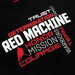 Футболка подростковая "Red Machine. Determination" черная