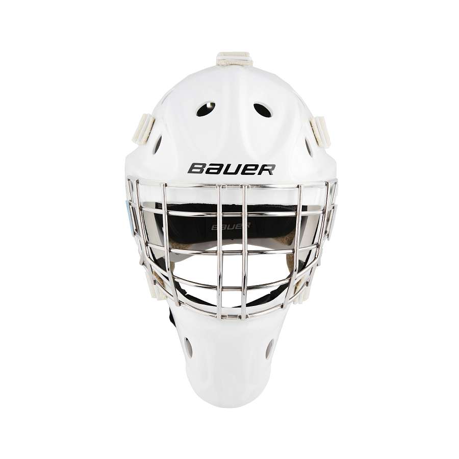 Купить хоккейный Шлем вратаря детский Bauer S21 940 GOAL MASK JR, цвет Белый за 61 690 ₽ руб. в магазине Hockey Club