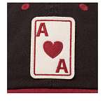 Бейсболка AMERICAN NEEDLE арт. SMU694A-ANA Anaheim Aces Archive MILB (черный / красный)