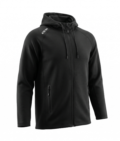 TEAM LOCKER ROOM FULL ZIP HOOD AD BK