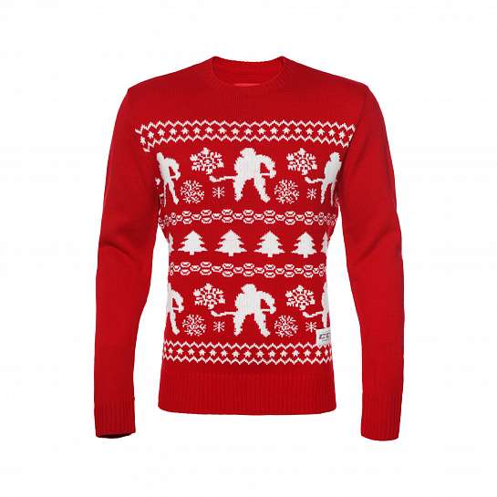 Толстовка HOLIDAY UGLY SWEATER SR Red